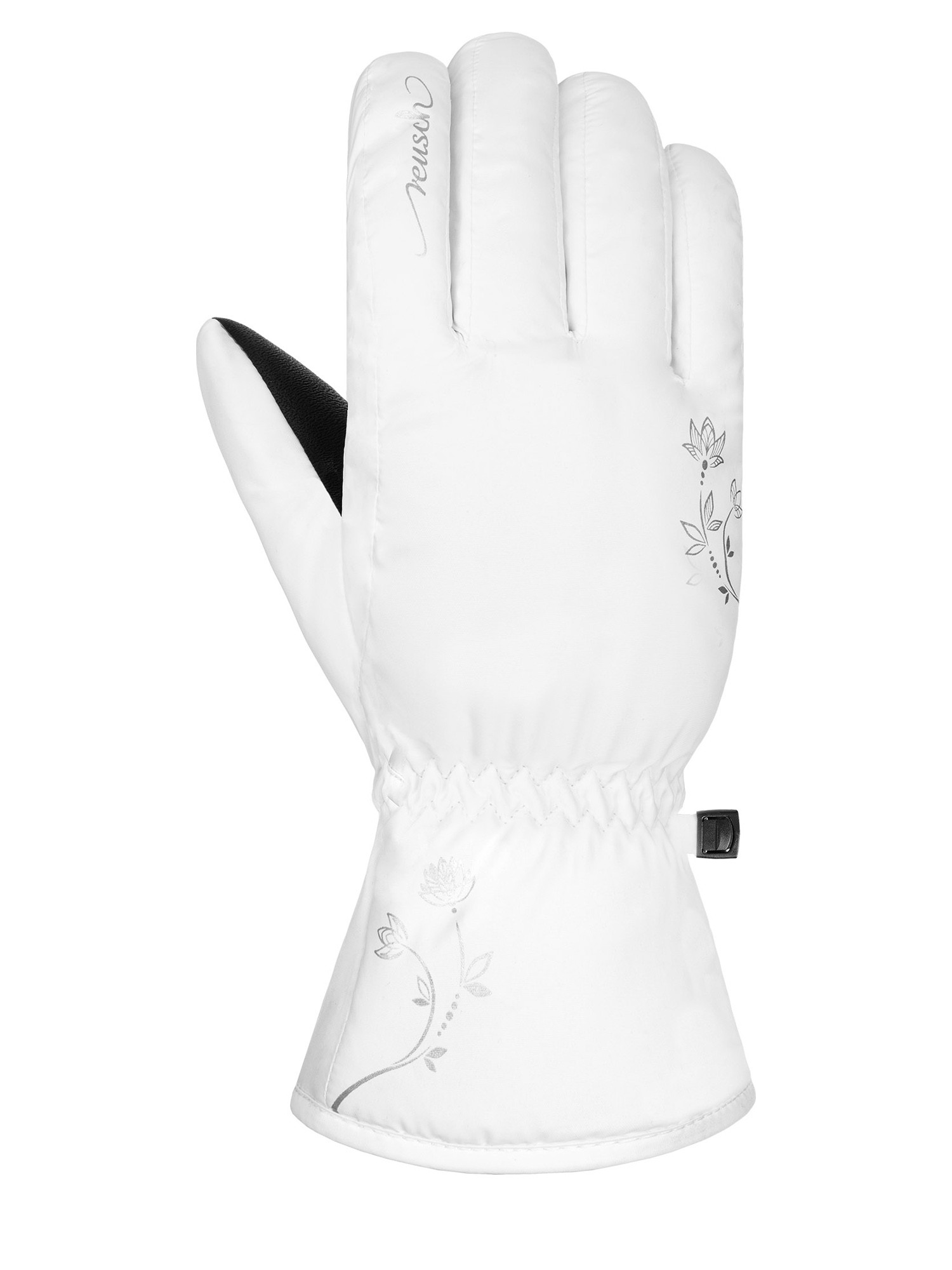 

Перчатки Reusch Ice Flower White/Silver (Дюйм:6,5) 2024-25, Белый, Ice Flower