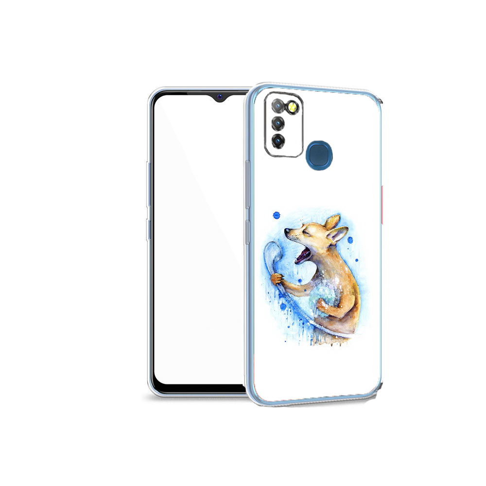 

Чехол MyPads Tocco для Infinix Hot 10 Lite пение в душе, Прозрачный, Tocco