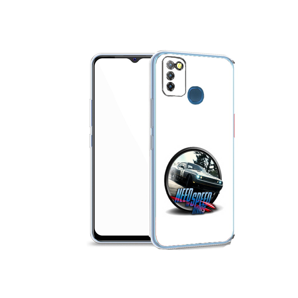 

Чехол MyPads Tocco для Infinix Hot 10 Lite Гонки, Прозрачный, Tocco