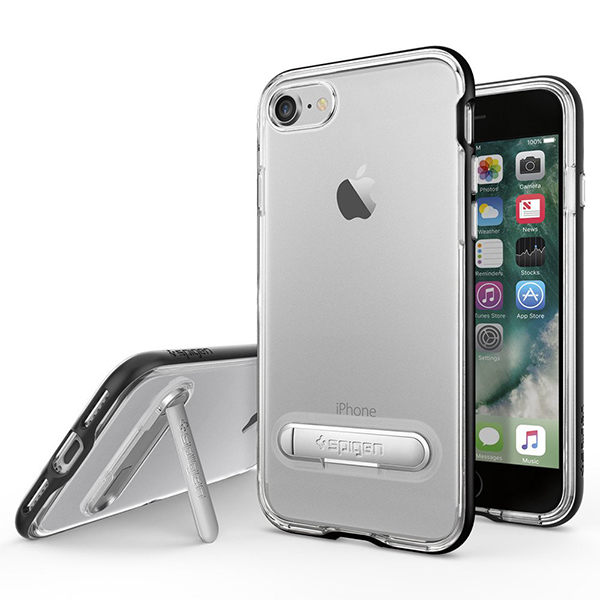 

Чехол Spigen Crystal Hybrid для Apple iPhone 7/8/SE 2020, черный