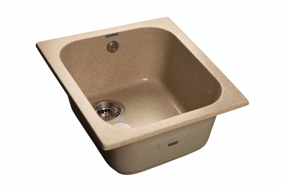 

Мойка кухонная GranFest Standart S-430 бежевый, Standart GF-S-430