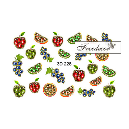 

Набор, Freedecor, 3D-слайдер №228, 3 шт.