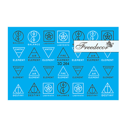 

Набор, Freedecor, 3D-слайдер №263, 3 шт.