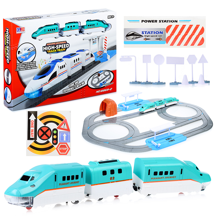 

Железная дорога 8869-2 в коробке