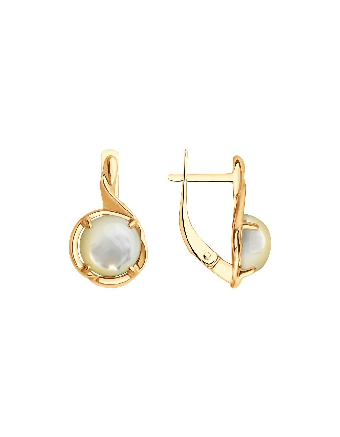 

Серьги из серебра TEO MAORI 883020352, перламутр, 883020352