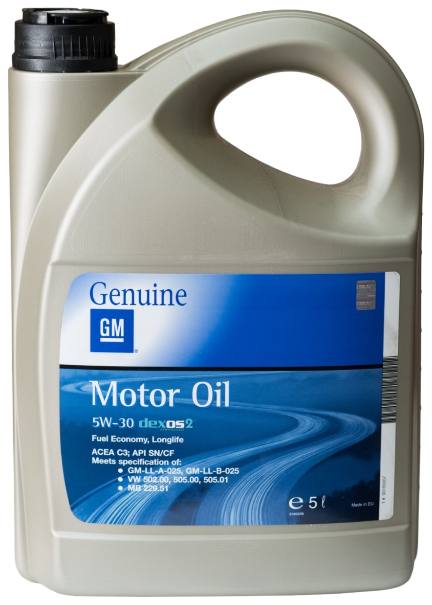 

Моторное масло General Motors 5w30 5л