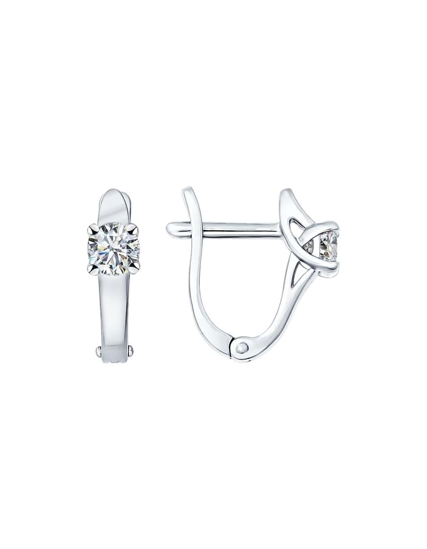 

Серьги из серебра TEO MAORI 889020016, кристалл ювелирный, 889020016