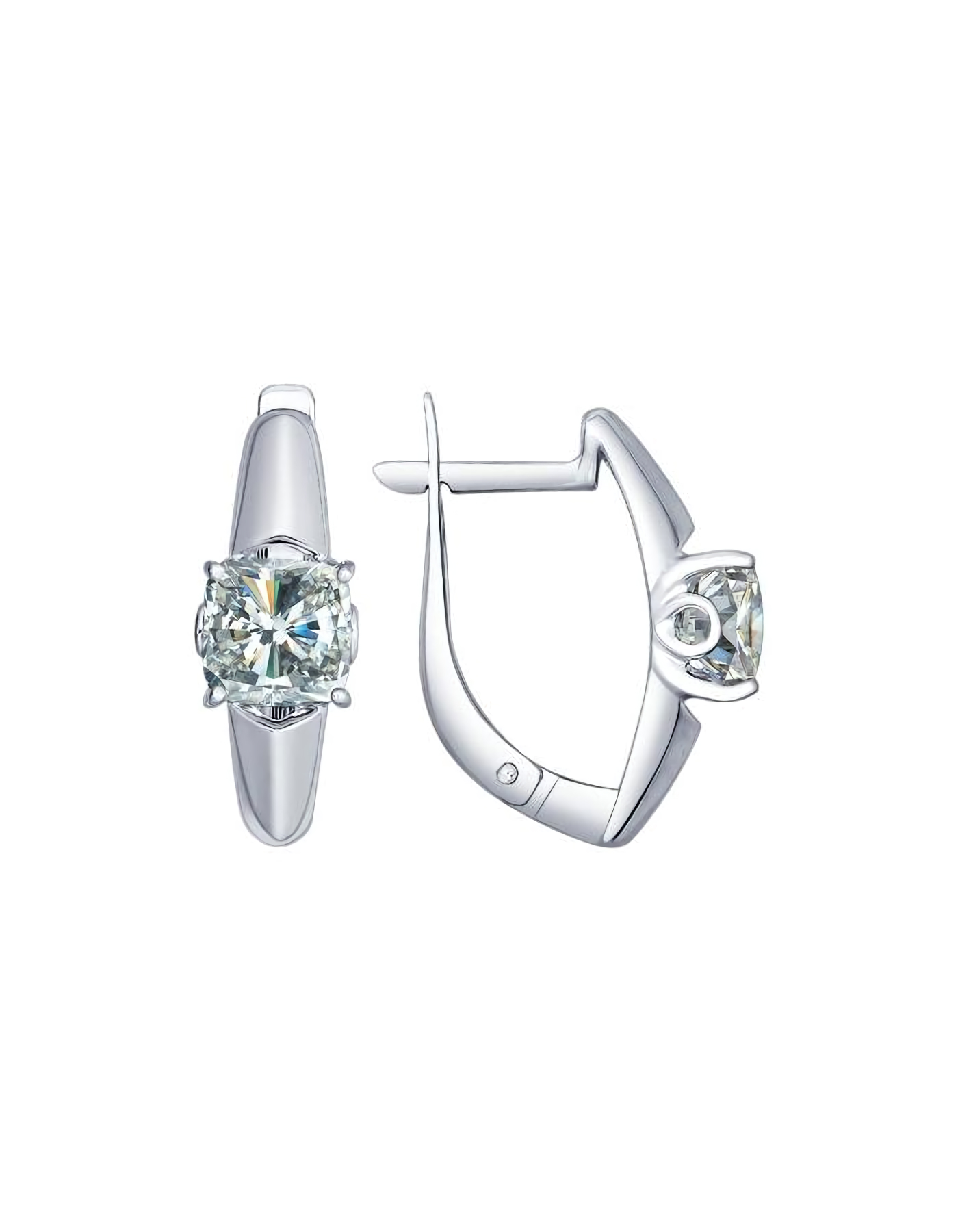 

Серьги из серебра TEO MAORI 889020055, кристалл ювелирный, 889020055