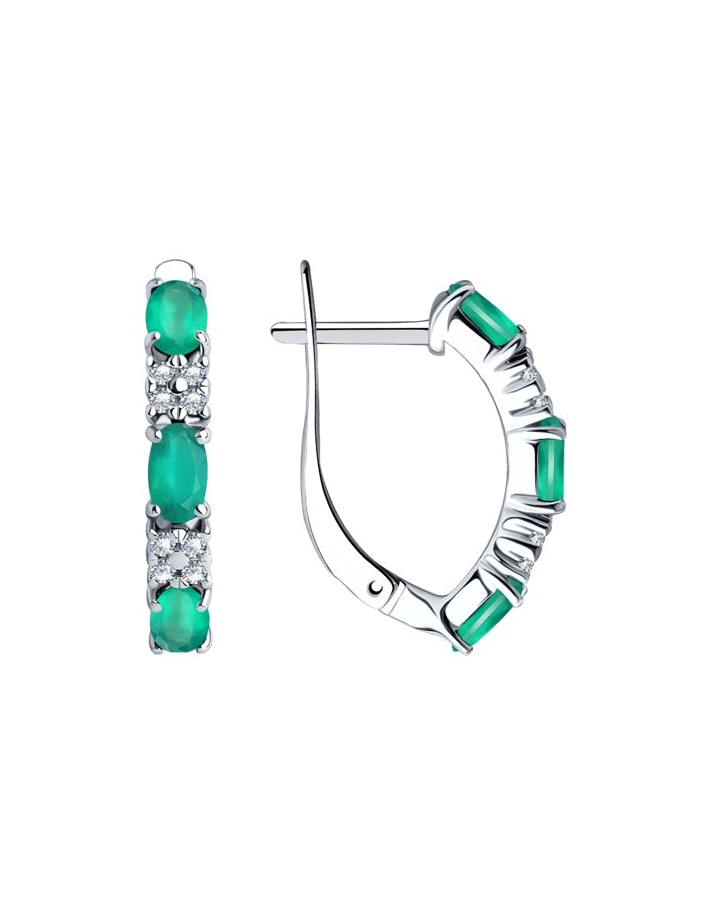 

Серьги из серебра TEO MAORI 892022450, агат, 892022450