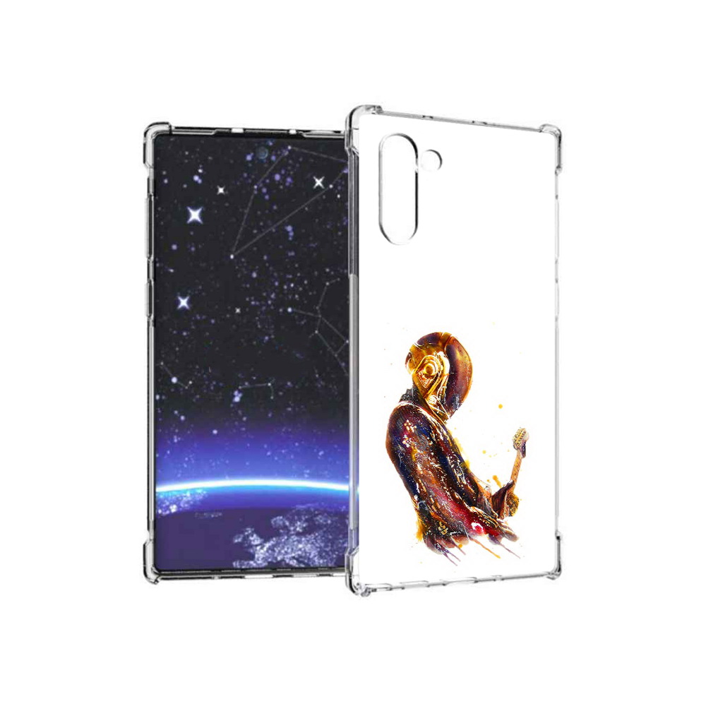 

Чехол MyPads Tocco для Samsung Galaxy Note 10 космо-музыкант (PT135782.511.393), Прозрачный, Tocco