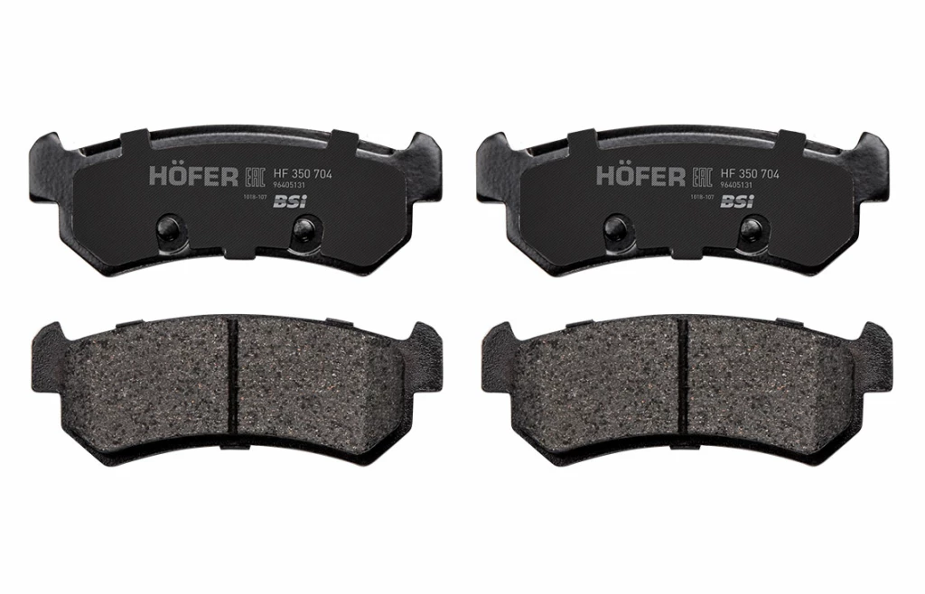 

Колодки тормозные HOFER HF 350 704