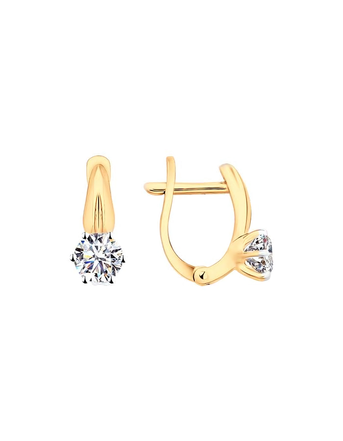

Серьги из серебра TEO MAORI 893022368, фианит, 893022368