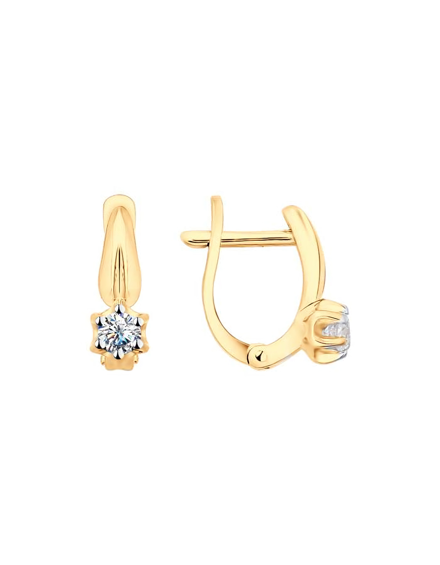 

Серьги из серебра TEO MAORI 893022369, фианит, 893022369