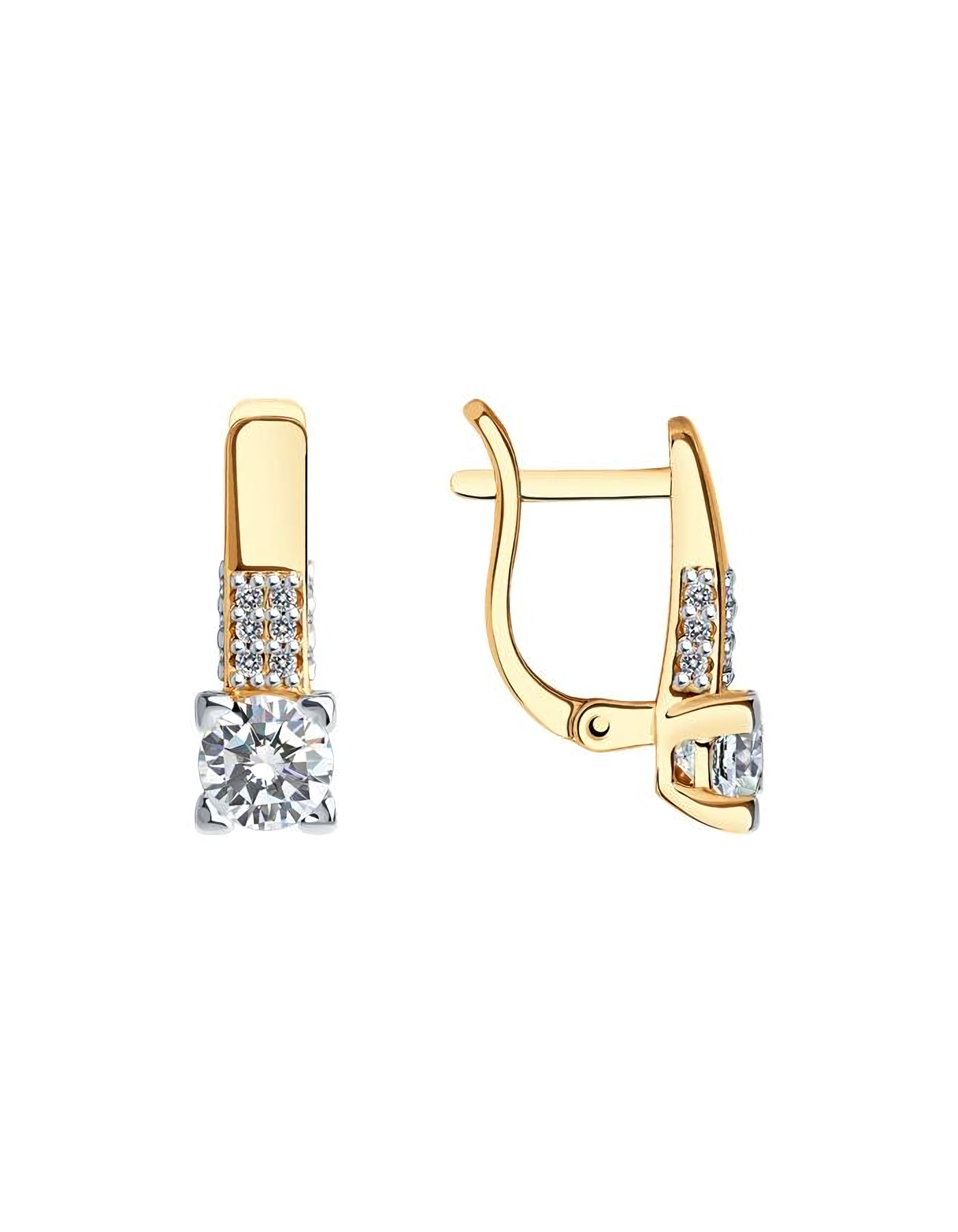 

Серьги из серебра TEO MAORI 893022370, фианит, 893022370