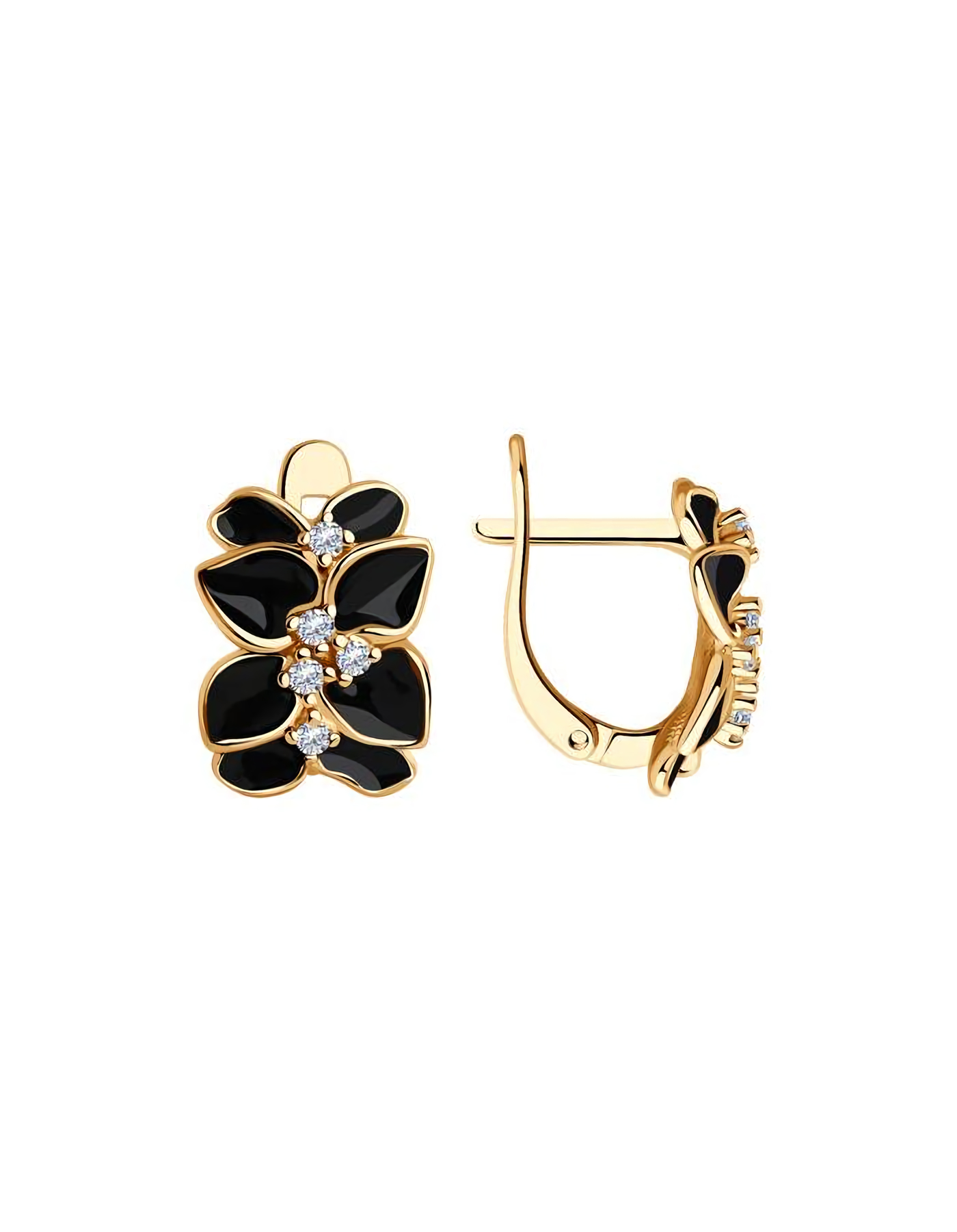 

Серьги из серебра TEO MAORI 893022396, фианит, 893022396