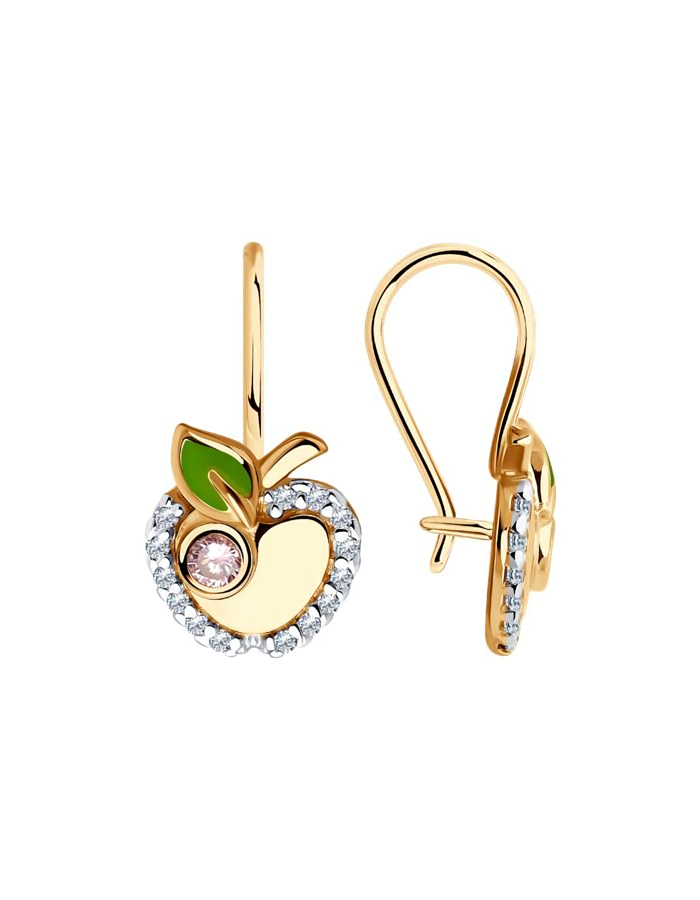 

Серьги из серебра TEO MAORI 893022397, фианит, 893022397