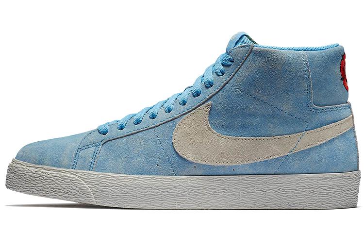 

Кеды унисекс Nike Blazer SB Zoom Lance Mountain голубые 40 EU, Голубой, Blazer SB Zoom Lance Mountain