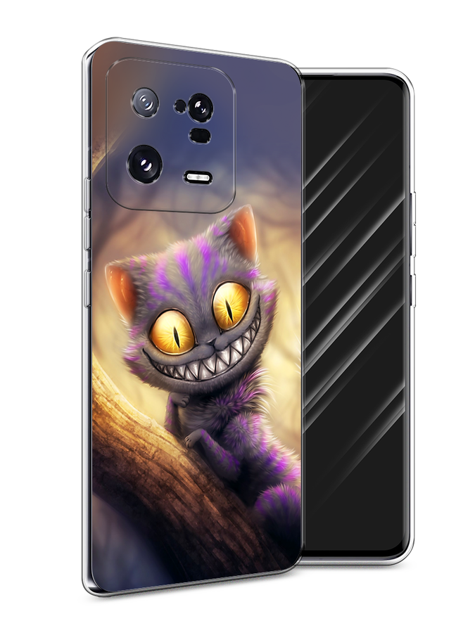 

Чехол Awog на Xiaomi 13 Pro 5G "Cheshire Cat", Фиолетовый;желтый, 317350-1