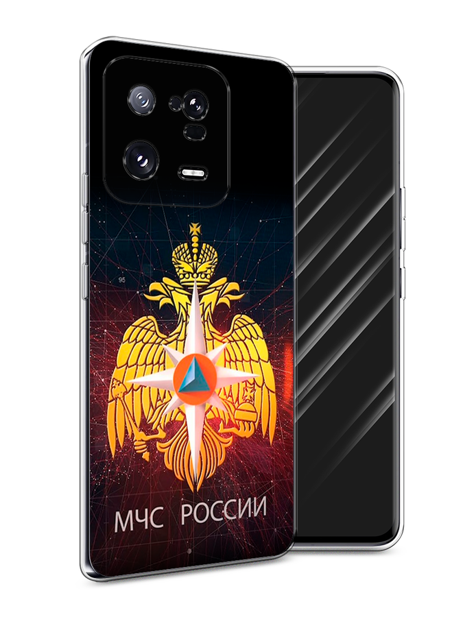 

Чехол Awog на Xiaomi 13 Pro 5G "МЧС России", Черный;желтый;красный, 317350-5