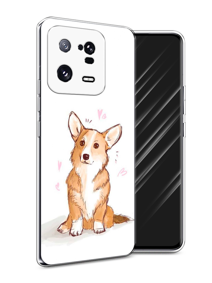 

Чехол Awog на Xiaomi 13 Pro 5G "Корги любовь", Бежевый;белый, 317350-1