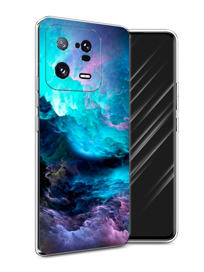 

Чехол Awog на Xiaomi 13 Pro 5G "Бирюзовое небо", Фиолетовый;черный, 317350-4