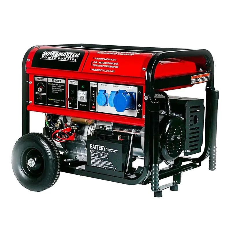 

Бензиновый генератор WorkMaster БГ-10500E2