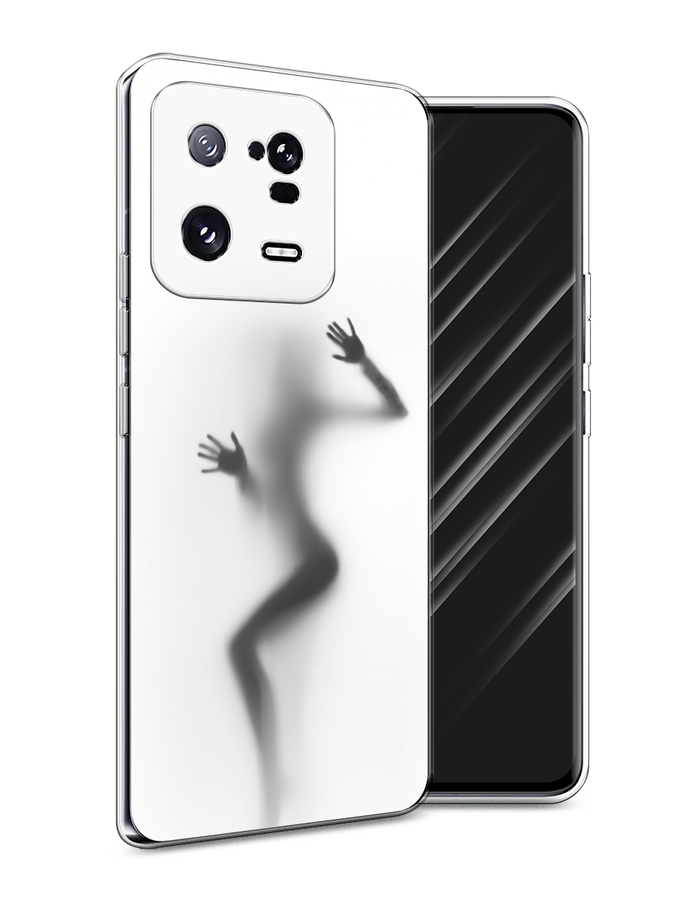 

Чехол Awog на Xiaomi 13 Pro 5G "Девушка в душе", Серый;белый;черный, 317350-7