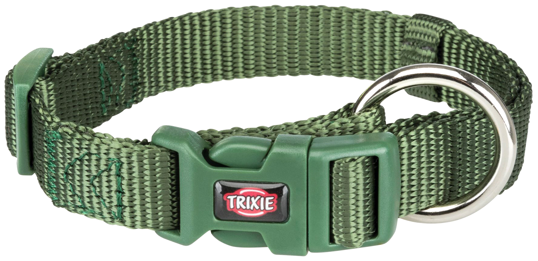 Ошейник TRIXIE Premium, L-XL 40-65 см/25 мм, темно-зеленый