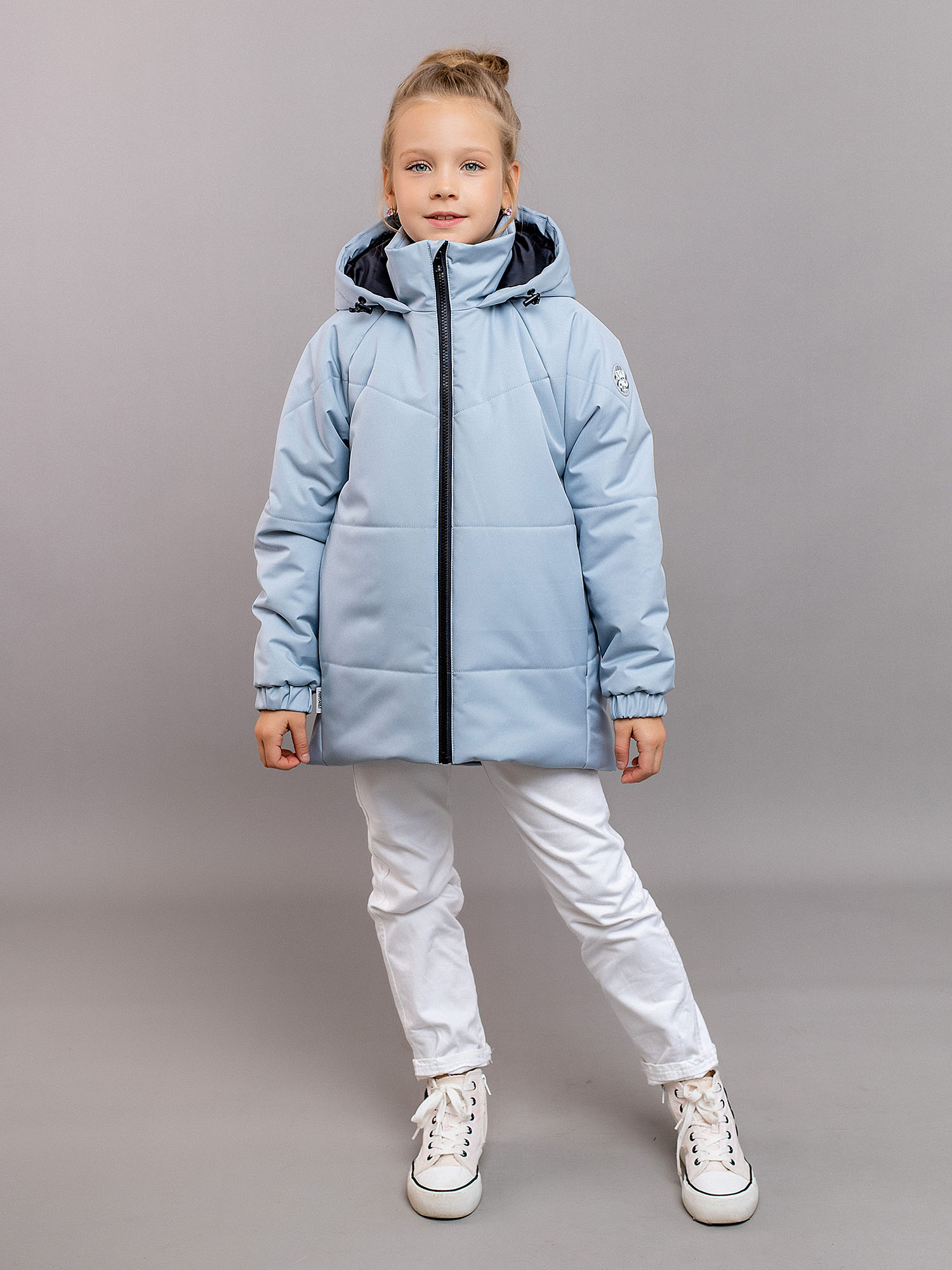 Куртка детская Batik Мико, серо-голубой, 110