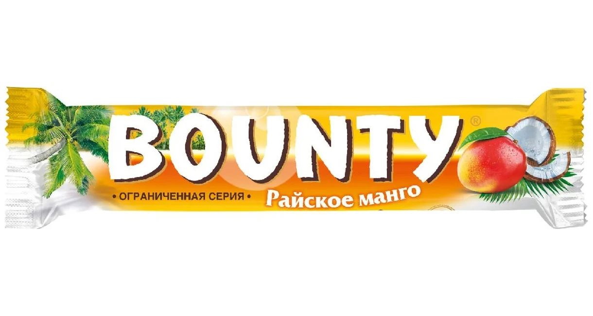 Батончик Bounty Райское манго 52 г