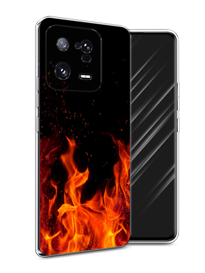 

Чехол Awog на Xiaomi 13 Pro 5G "Все в огне", Оранжевый;черный, 317350-4