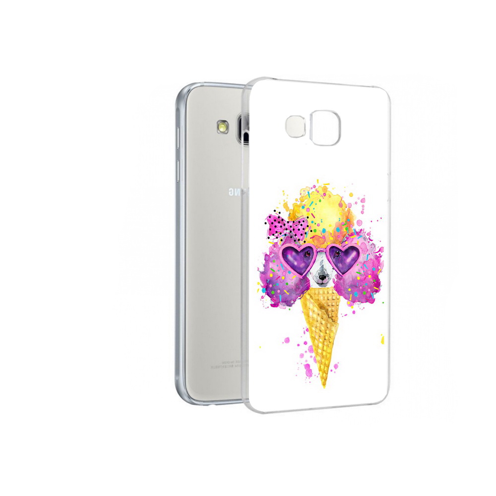 

Чехол MyPads Tocco для Samsung Galaxy A7 Рожок, Прозрачный, Tocco