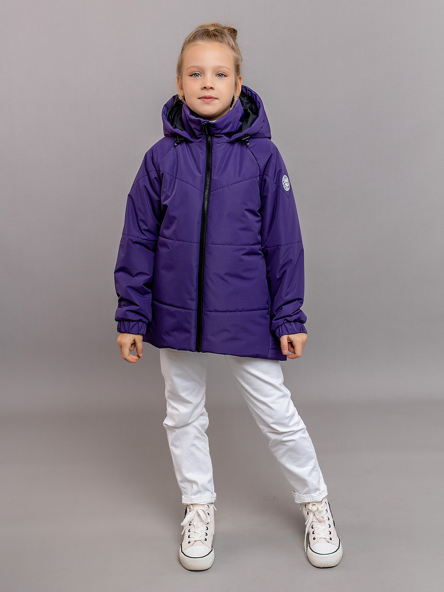 Куртка детская Batik Мико, темно-фиолетовый, 116
