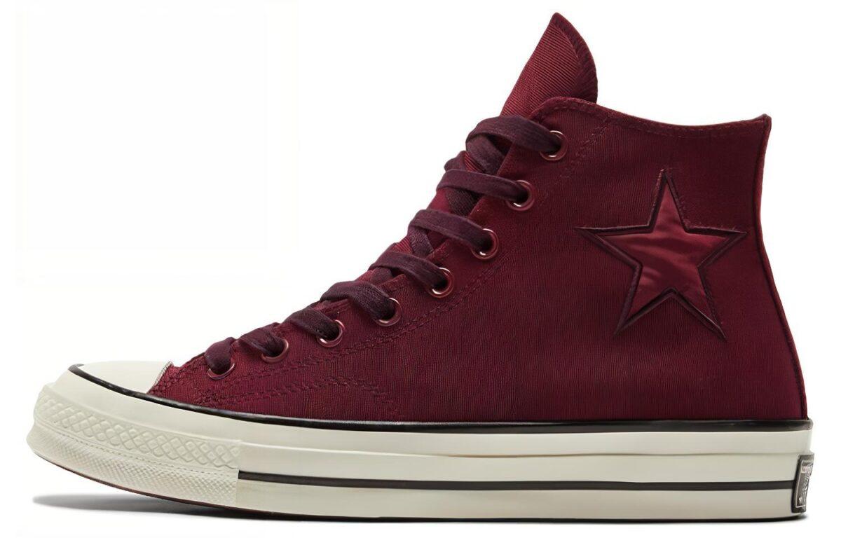 

Кеды унисекс Converse Chuck Taylor All Star 1970s бордовые 46.5 EU, Бордовый, Chuck Taylor All Star 1970s