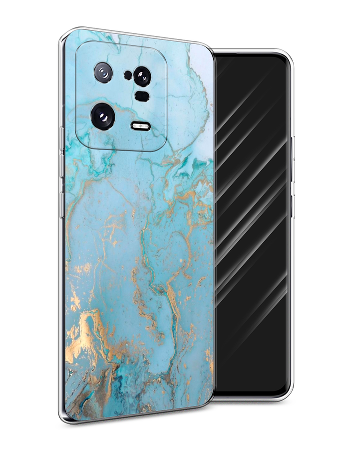 

Чехол Awog на Xiaomi 13 Pro 5G "Голубой мрамор рисунок", 317350-3