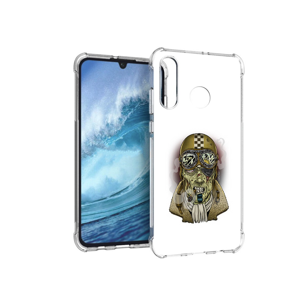 

Чехол MyPads Tocco для Huawei P30 Lite военный зомби, Прозрачный, Tocco