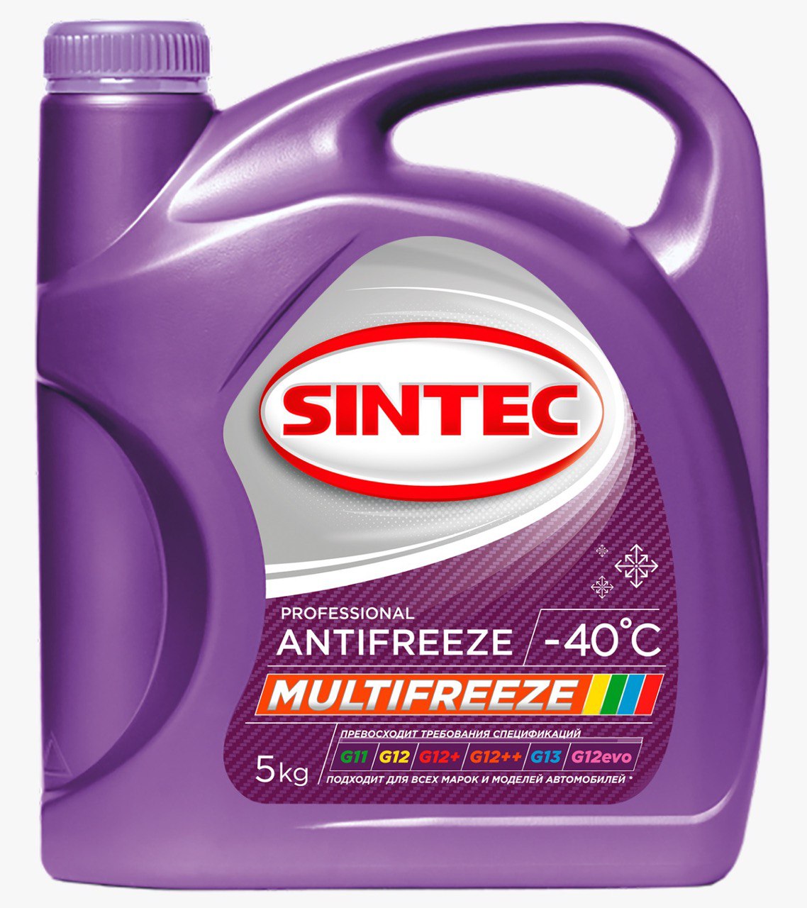 фото Антифриз sintec multifreeze, 5 кг