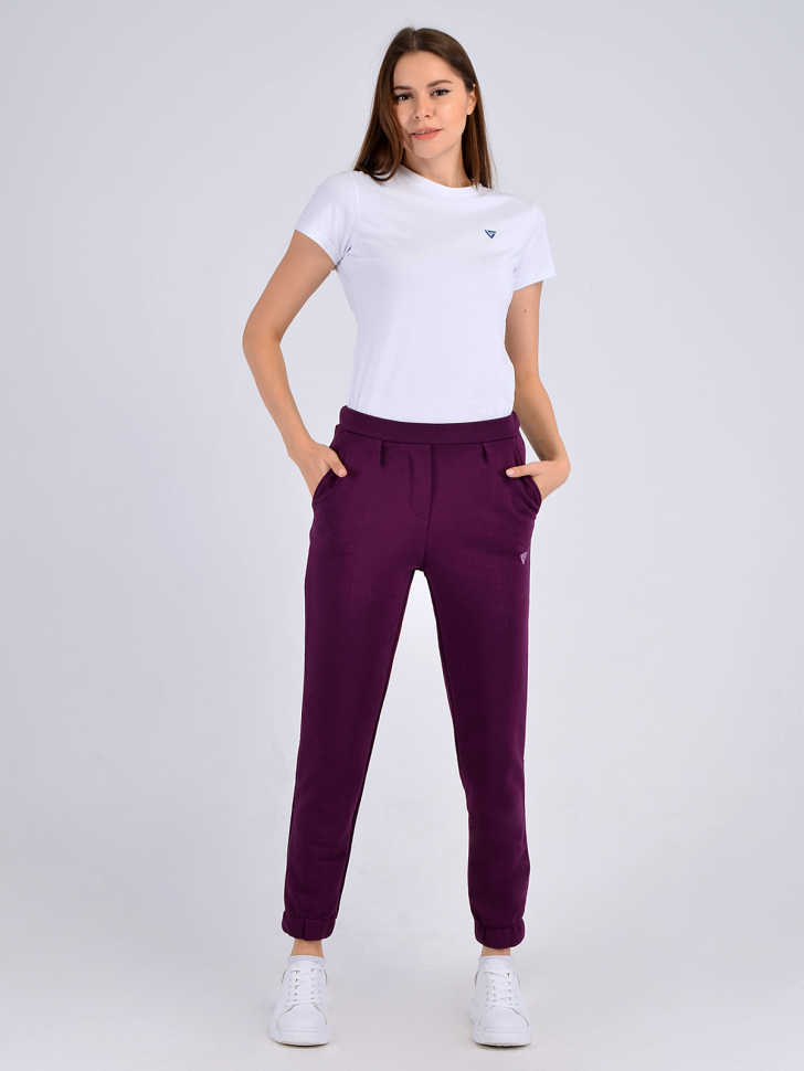 Спортивные брюки женские Viserdi 3162-бкл 811820 фиолетовые 42 RU