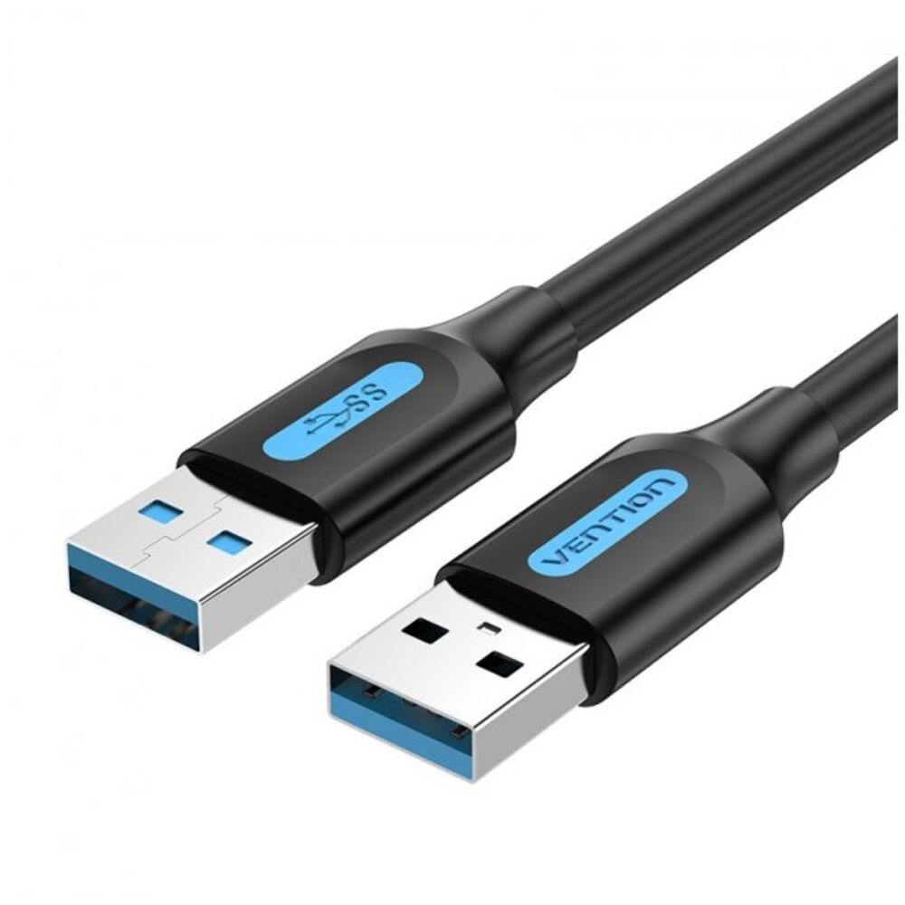 

Кабель Vention USB A-USB A вилка-вилка 1.3м CONBG, Черный