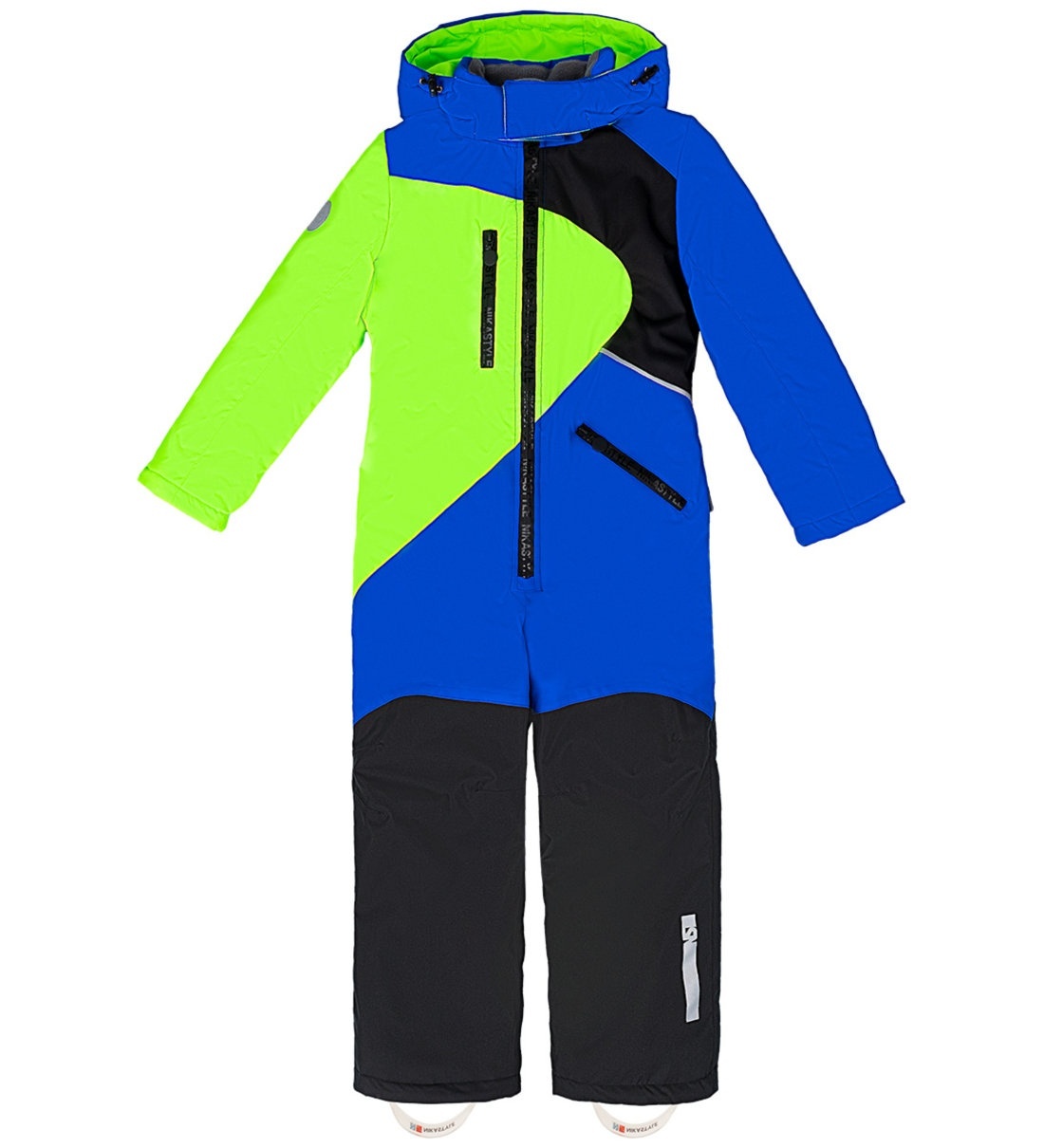 фото Комбинезон детский nikastyle 8з3721 цв. синий; зеленый р. 110