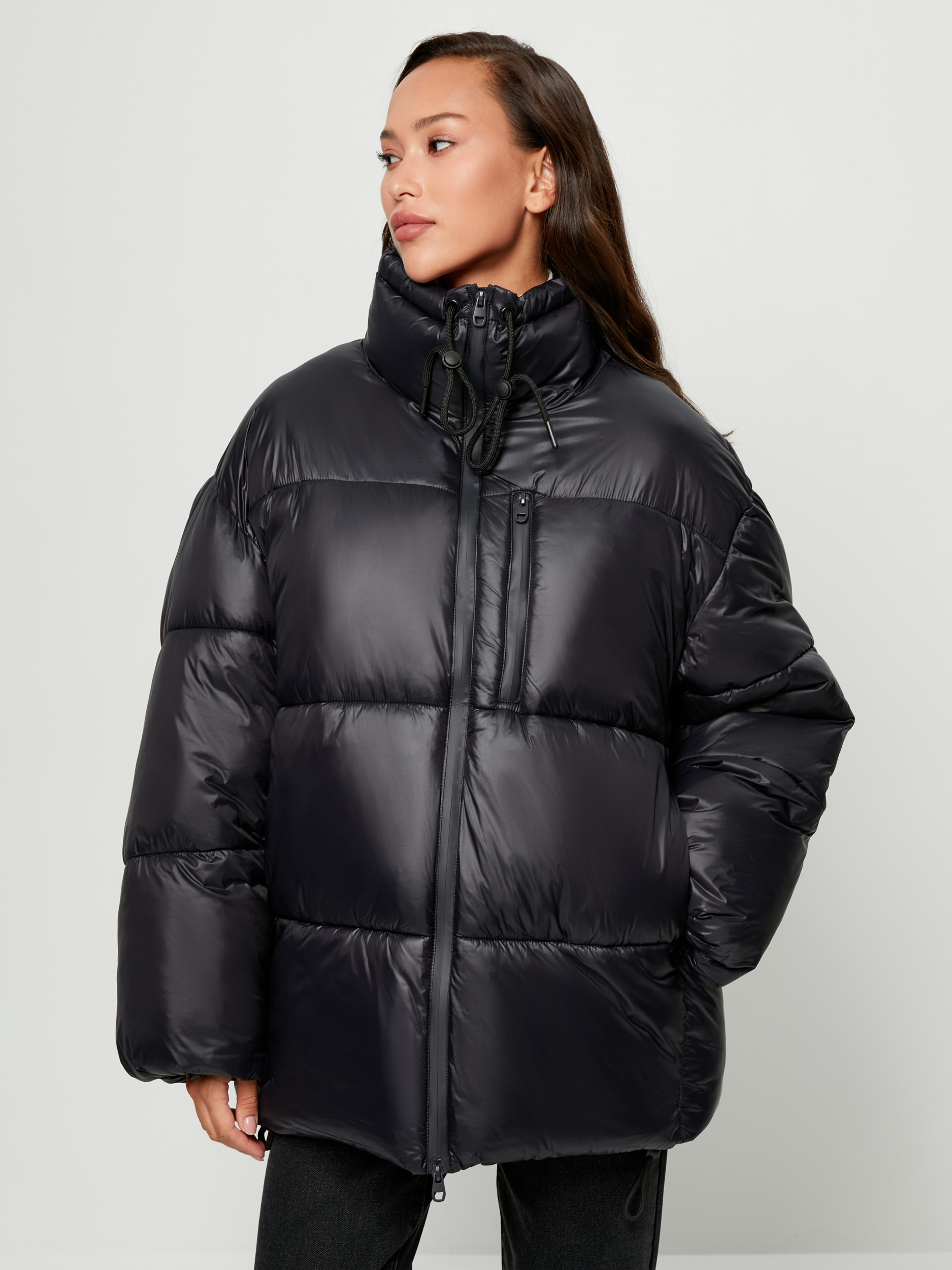 

Куртка женская ZARINA 2460407107-50 черная M, 2460407107-50