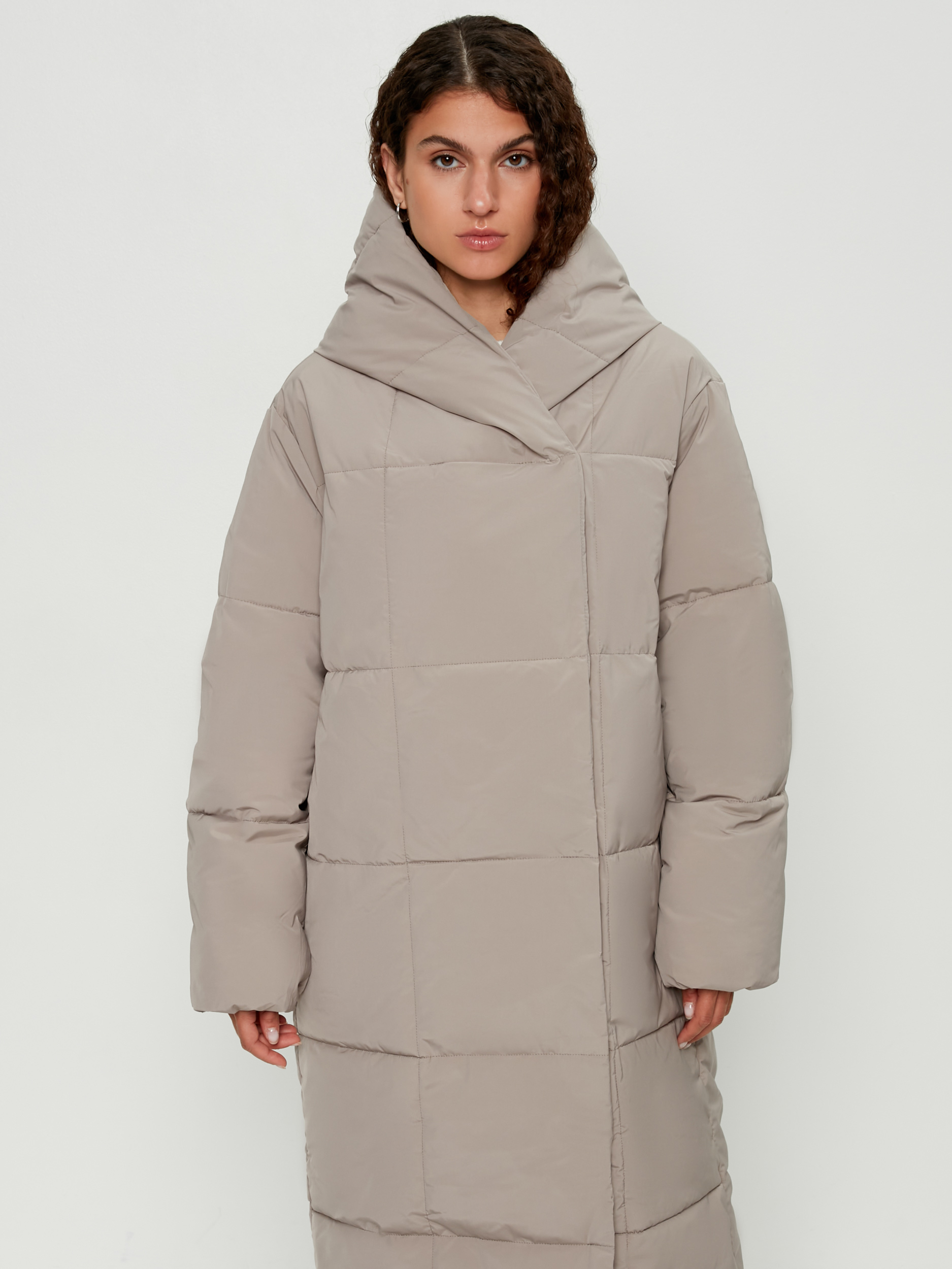 

Пальто женское ZARINA 2460400100-66 бежевое S, 2460400100-66
