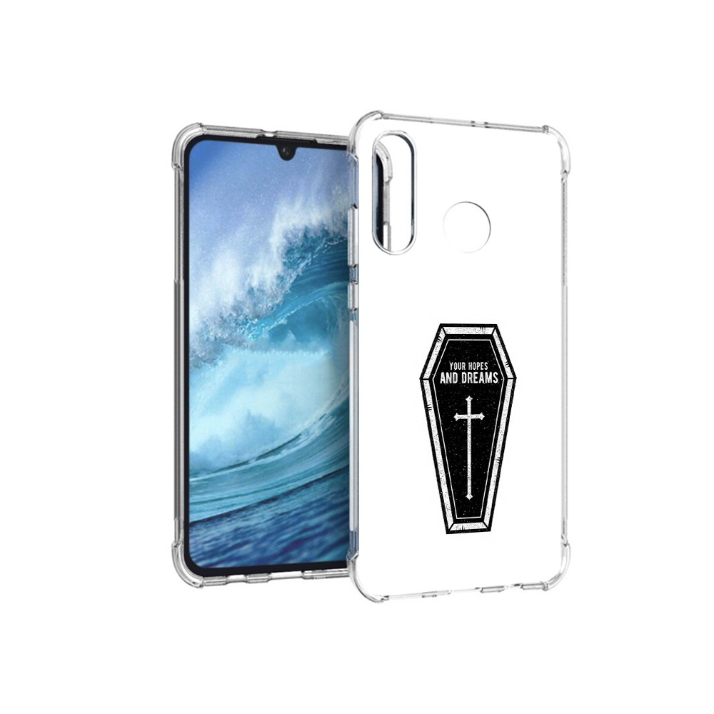 Чехол MyPads Tocco для Huawei P30 Lite гроб с мечтами