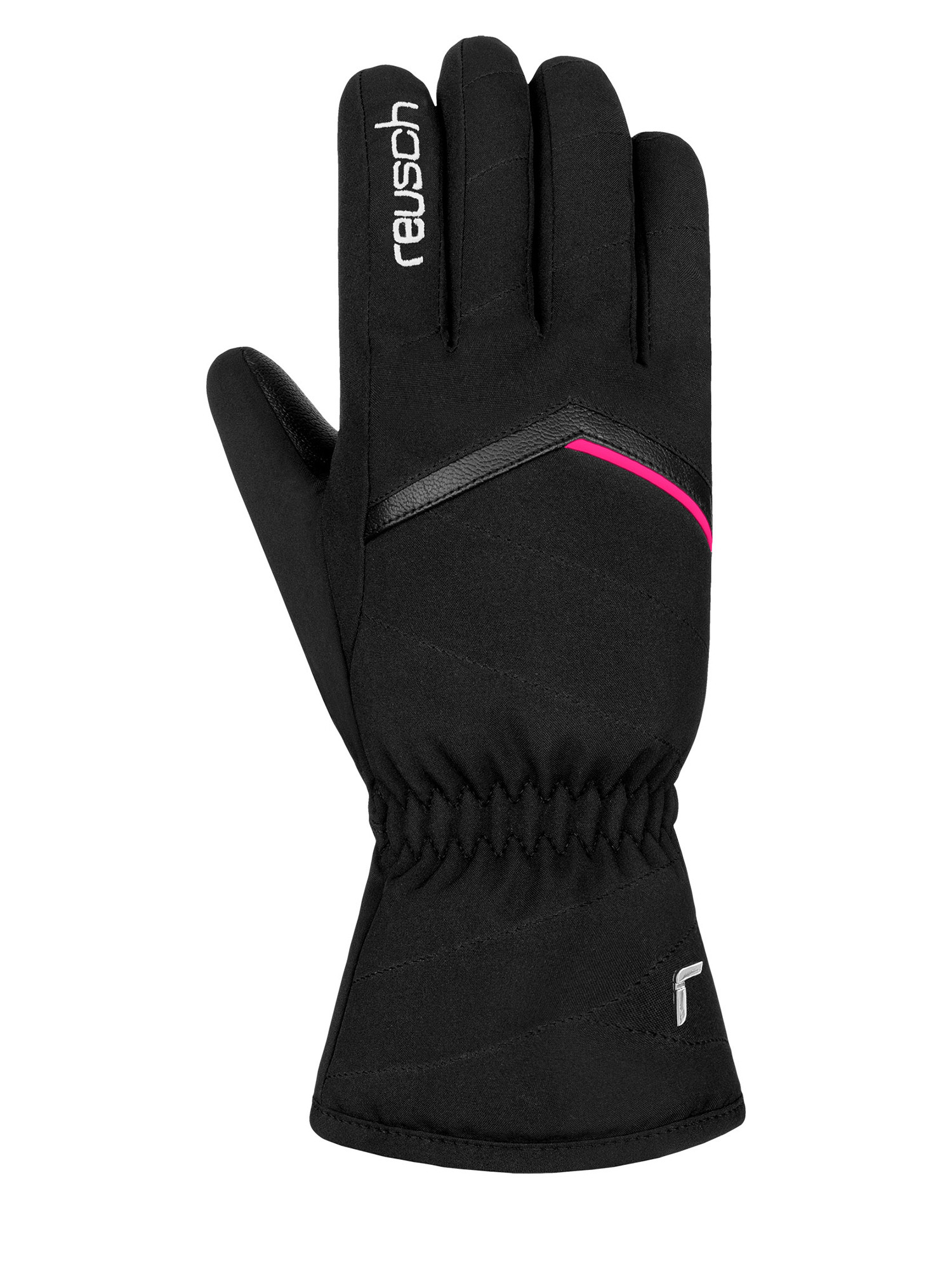 

Перчатки Reusch Marisa Black/White/Pink Glo (Дюйм:6,5) 2024-25, Черный, Marisa