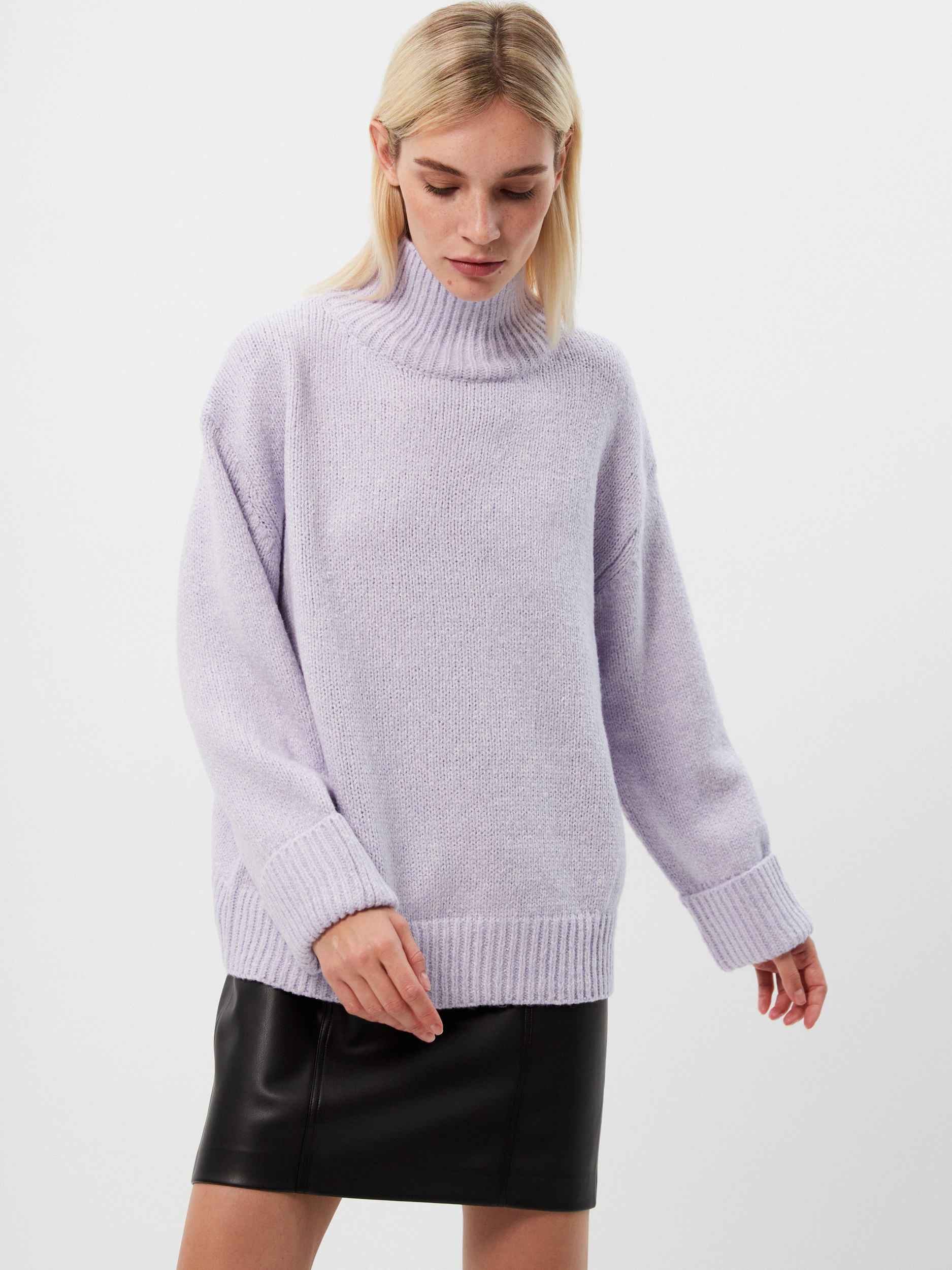 

Свитер женский ZARINA 1421626829-87 фиолетовый XS, 1421626829-87