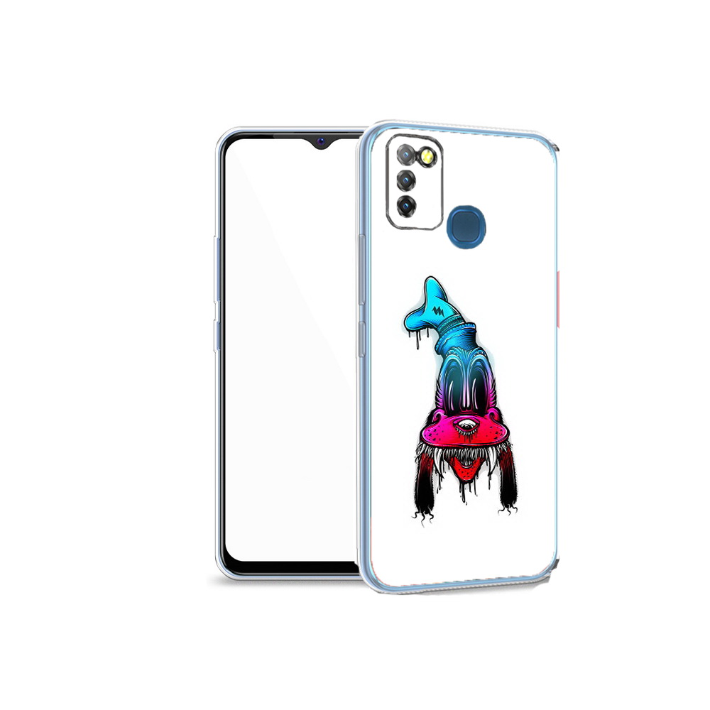 

Чехол MyPads Tocco для Infinix Hot 10 Lite Гуффи, Прозрачный, Tocco