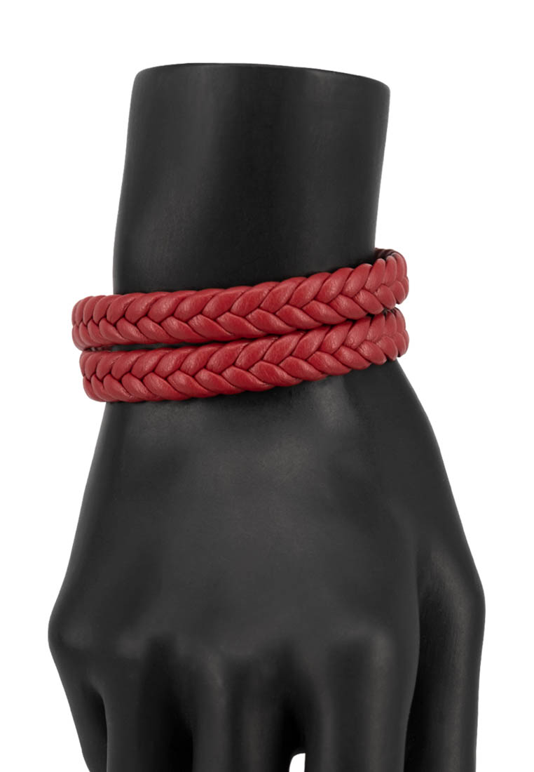 

Браслет из бижутерного сплава и натуральной кожи р.18 OTOKODESIGN 10-53772, 10-53772