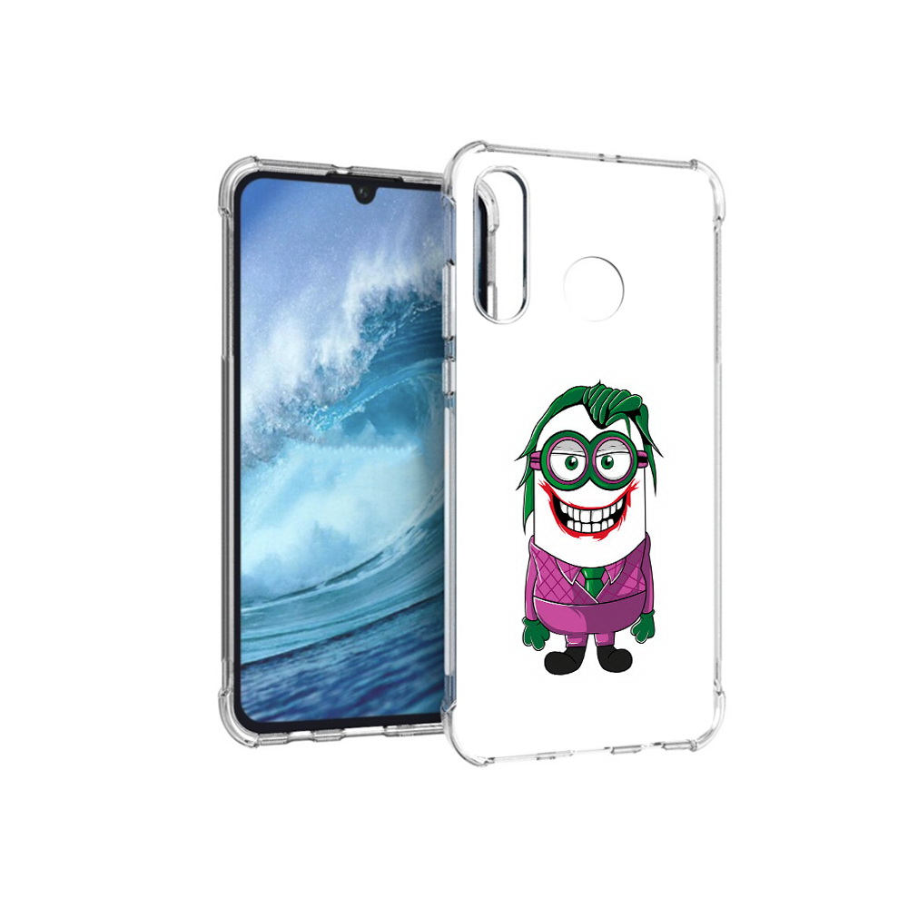 

Чехол MyPads Tocco для Huawei P30 Lite джокер миньон, Прозрачный, Tocco