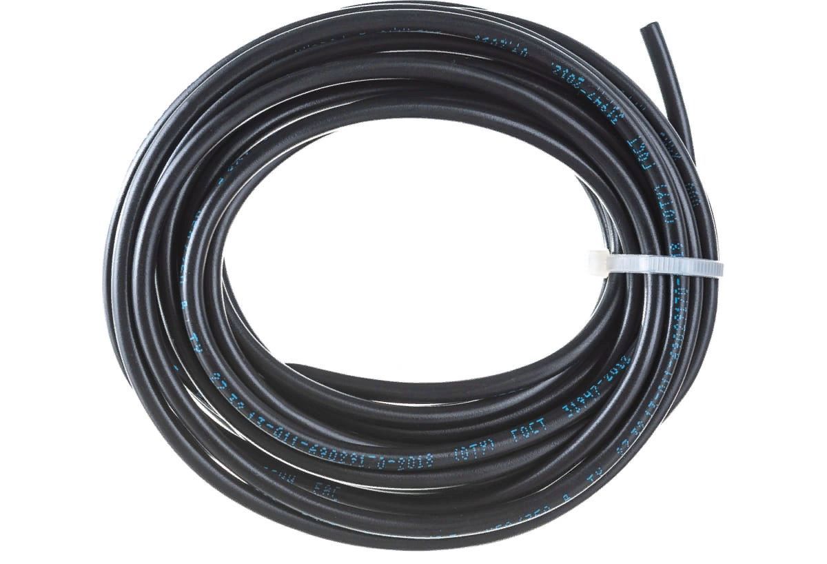 Провод электрический ПуГВ 1х1.5 мм2 Черный 100м, кабель силовой, медь