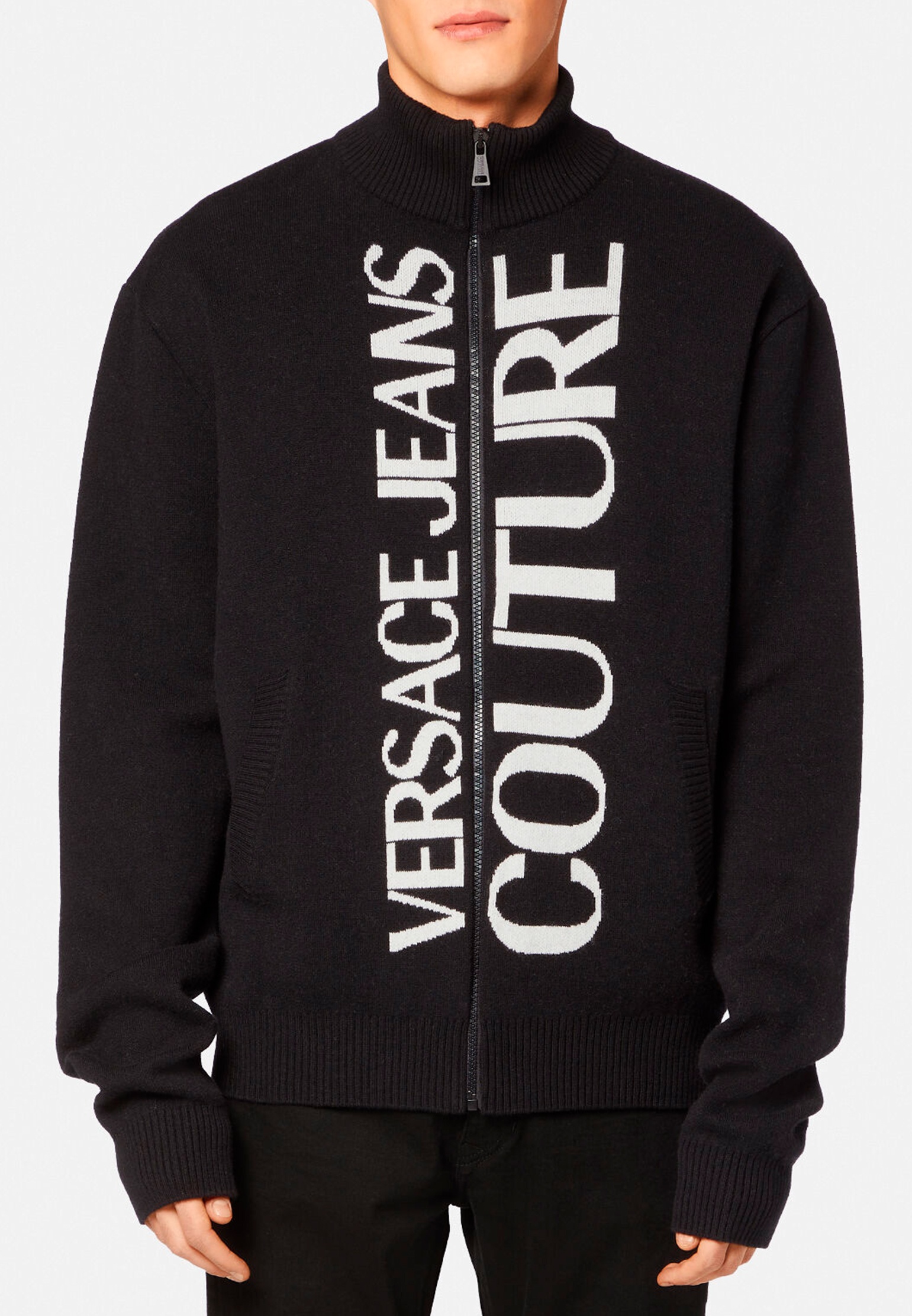 Кардиган мужской Versace Jeans Couture 145393 черный XL